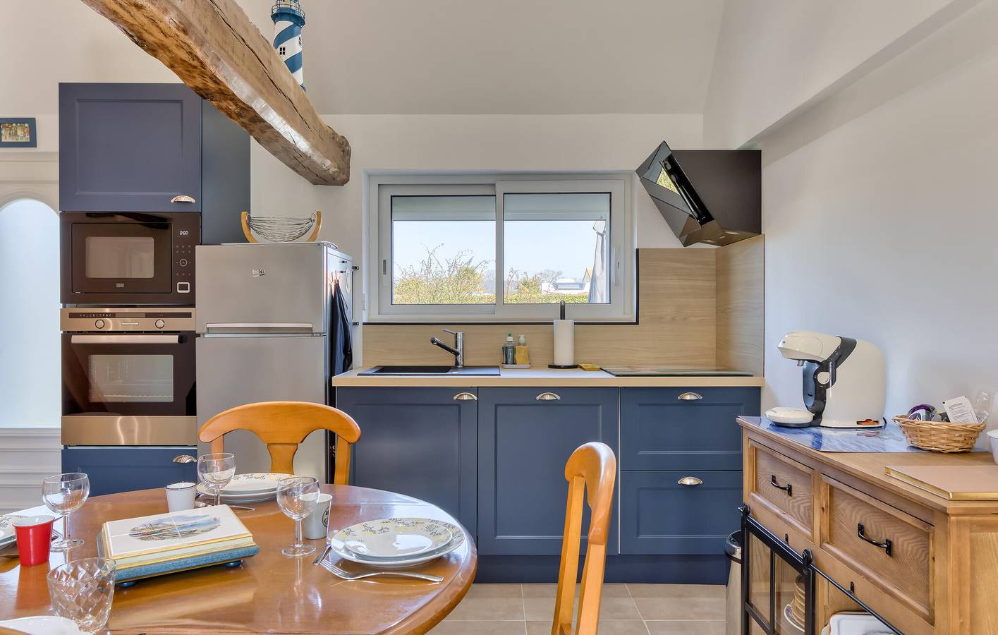 Retraite au bord de la mer avec WiFi et parking, près des restaurants in Offranville, Région de Dieppe