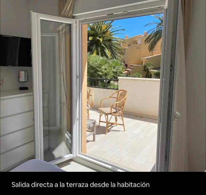 Bungalow für 4 Personen, mit Ausblick und Garten sowie Pool und Terrasse in El Palmar - 2