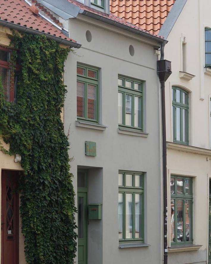 Ferienhaus für 4 Personen, mit Garten und Ausblick in Wismar