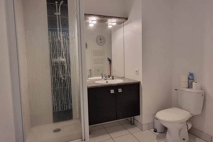 Gîte pour 4 personnes, avec balcon et piscine dans Plage Sables Blancs - 4