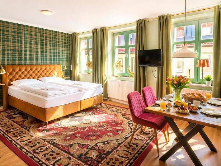 Ferienwohnung für 4 Personen, mit Terrasse und Garten in Bad Muskau - 2