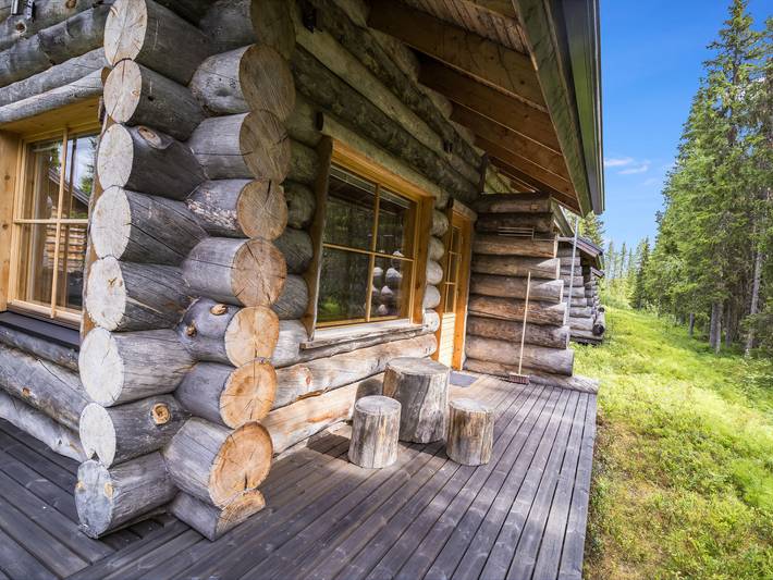Kopara b 8 in Äkäslompolo, Lappland