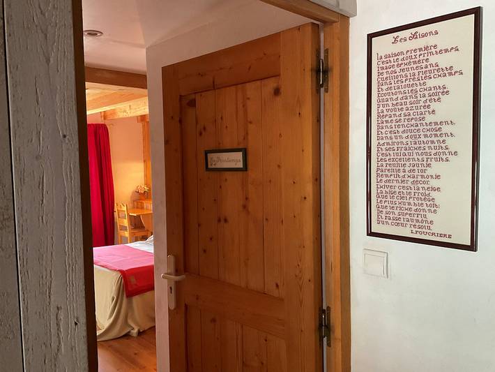 Chambre d’hôte pour 2 personnes, avec jardin dans le Doubs