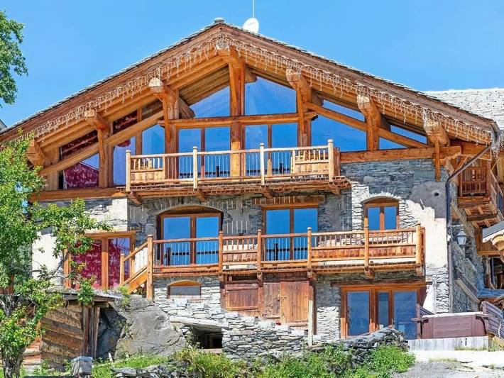 Location de vacances pour 15 personnes, avec Balcon ainsi que Terrasse et Sauna à Villaroger - 3