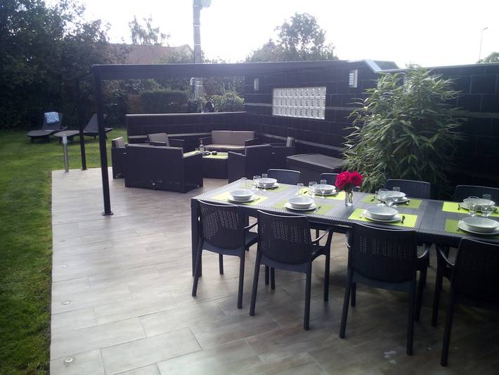 Gîte pour 8 personnes, avec terrasse ainsi que sauna et jardin, animaux acceptés dans l' Eure - 4