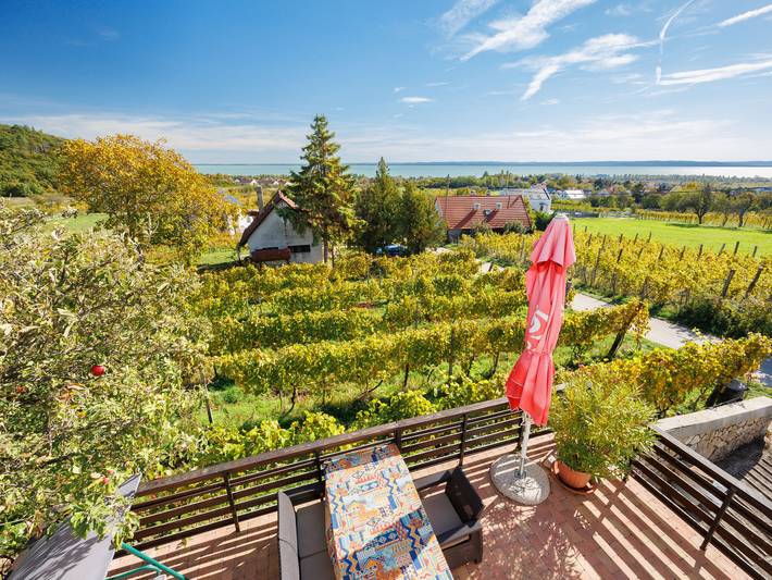 Ferienhaus für 4 Personen, mit Seeblick und Terrasse sowie Garten in Plattensee Ostufer - 3