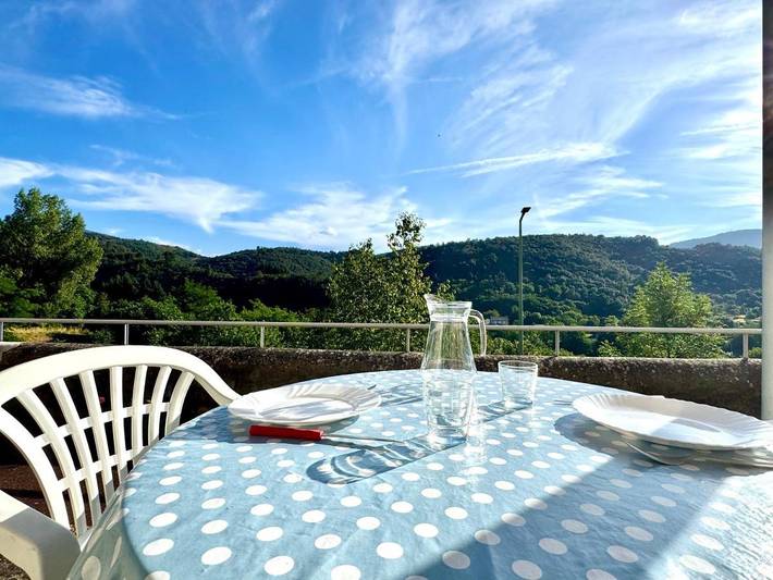 Gîte pour 2 personnes, avec vue et balcon à Meyras - 4