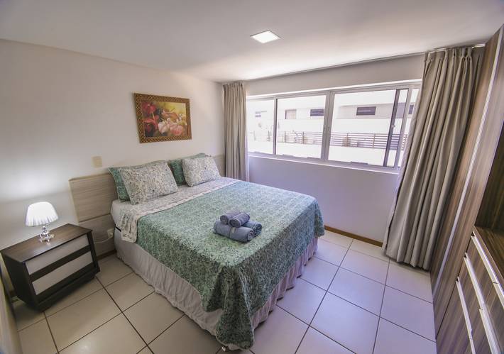 Ganze Wohnung, Ferienwohnung für 3 Personen mit Terrasse in Cabo Branco, João Pessoa