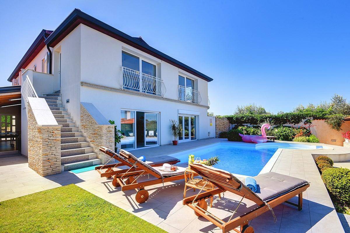 Ferienhaus mit Privatpool für 8 Personen ca. 250 qm in Kanfanar, Istrien (Binnenland von Istrien) in Kanfanar, Zentralistrien