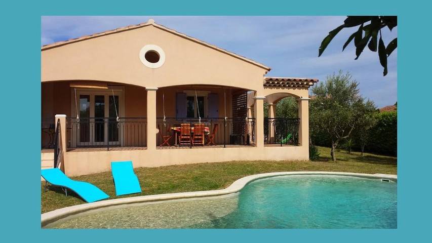 Villa pour 7 personnes, avec piscine et jardin