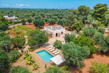 Trullo für 8 Personen in San Michele Salentino, Adriatisches Meer, Bild 3