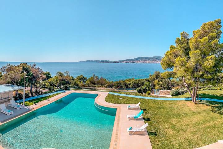 Willa dla 14 osób, z taras i ogród w Porto Heli