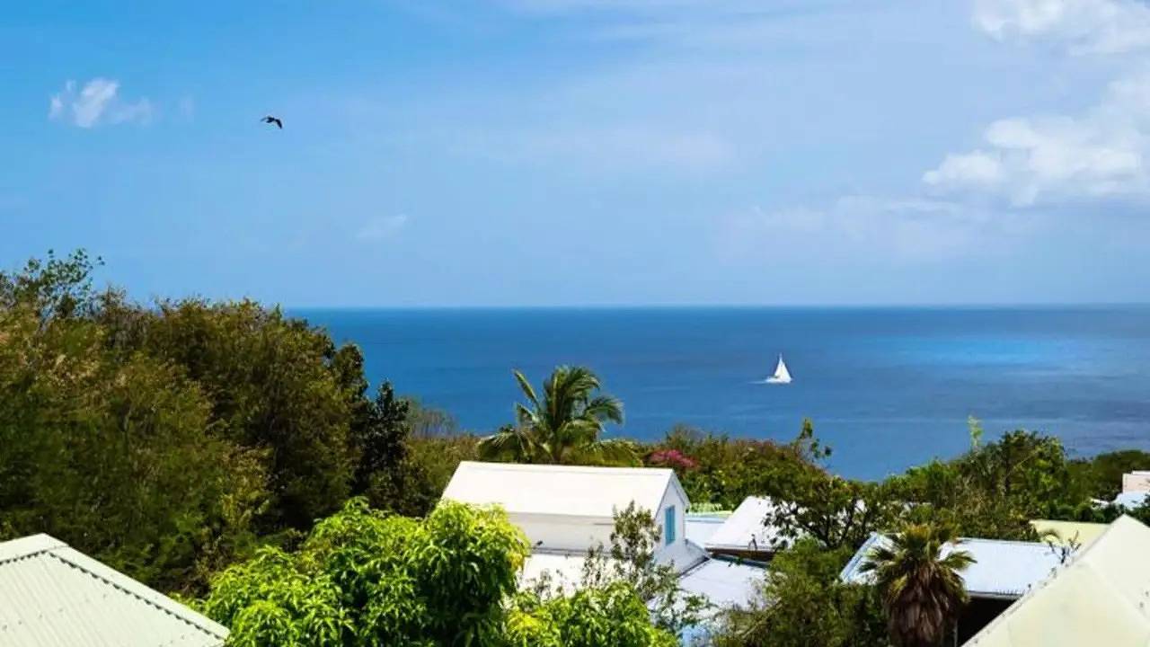 Apartamento vacacional entero, Ferienwohnung für 14 Personen (170 m²) in Plage de Ferry, Deshaies