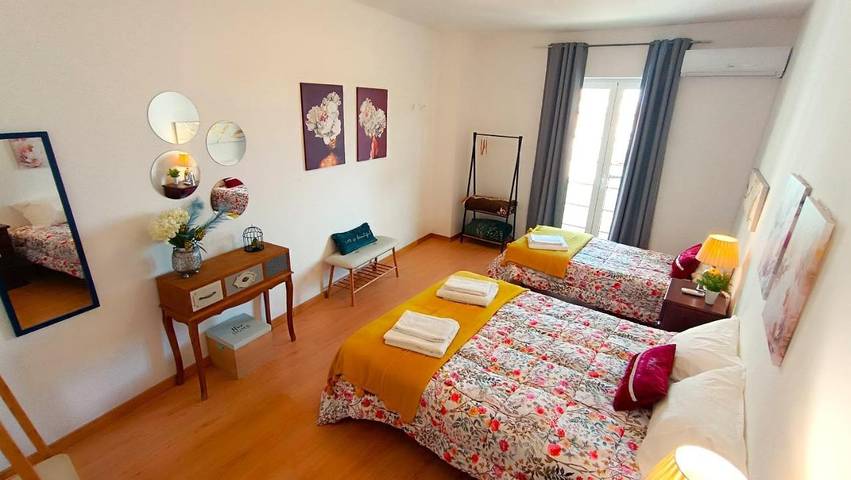 Casa de férias para 4 pessoas, com varanda e vista em Fundão