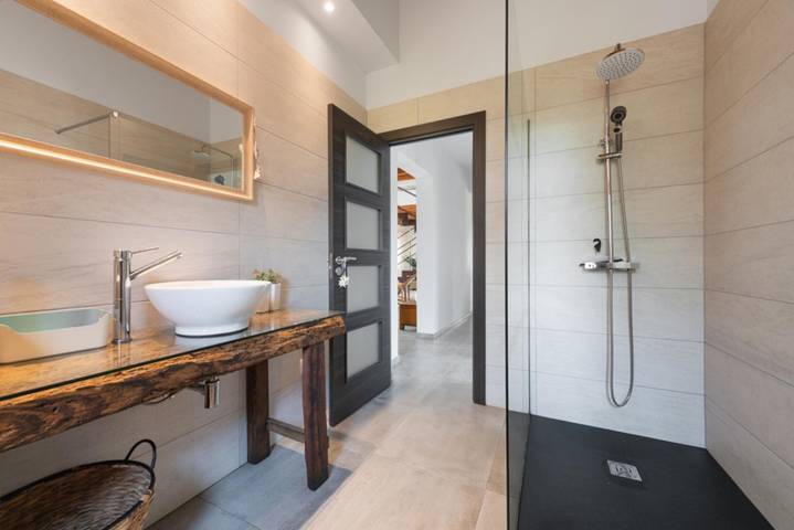 Residenz für 6 Personen, mit Balkon/Terrasse und Pool, mit Haustier in Ses Salines