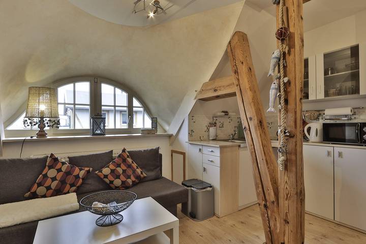 Ferienwohnung für 3 Personen, mit Meerblick und Garten in Pepelow - 2