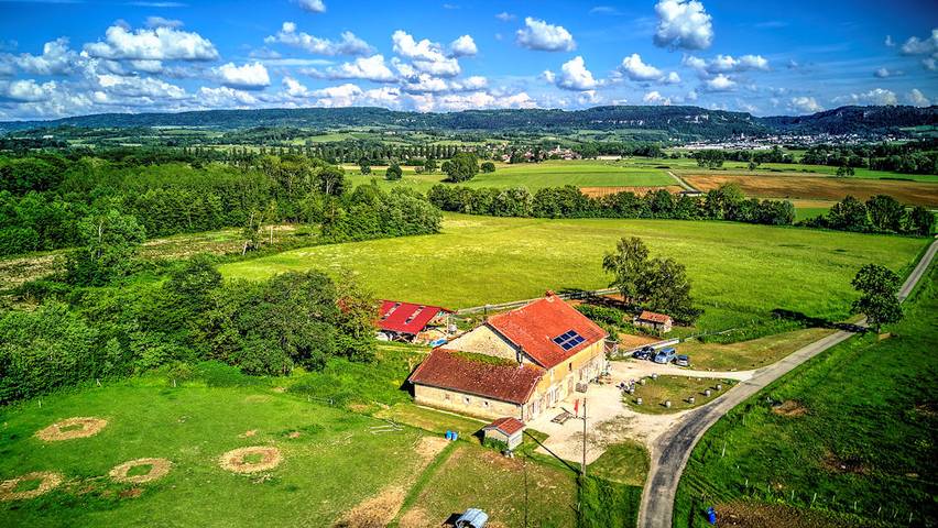 Gîte pour 12 personnes, avec Terrasse
