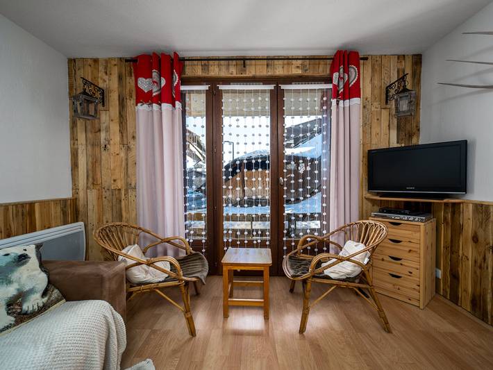 Gîte pour 4 personnes, avec balcon dans La Foux d'Allos - 3