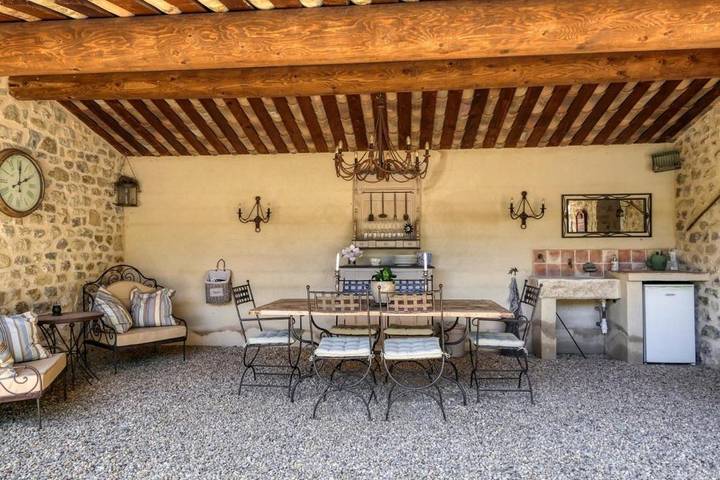 Maison d’hôte pour 8 personnes, avec vue et jardin ainsi que terrasse et piscine dans la Drôme - 3