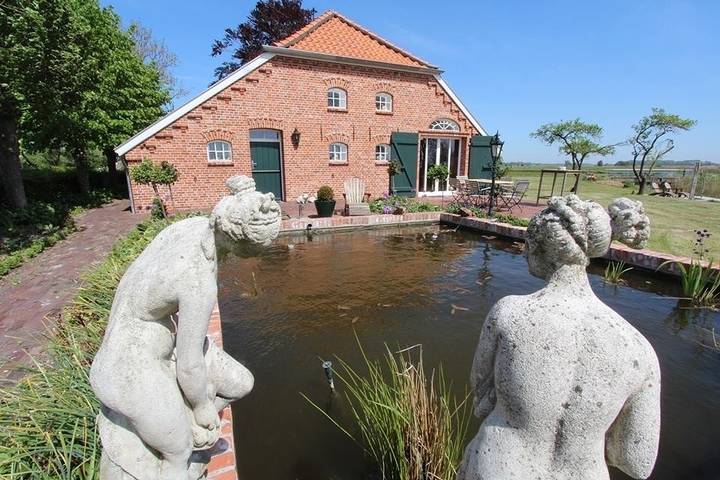 Ferienhaus für 4 Personen, mit Terrasse und Garten sowie Ausblick