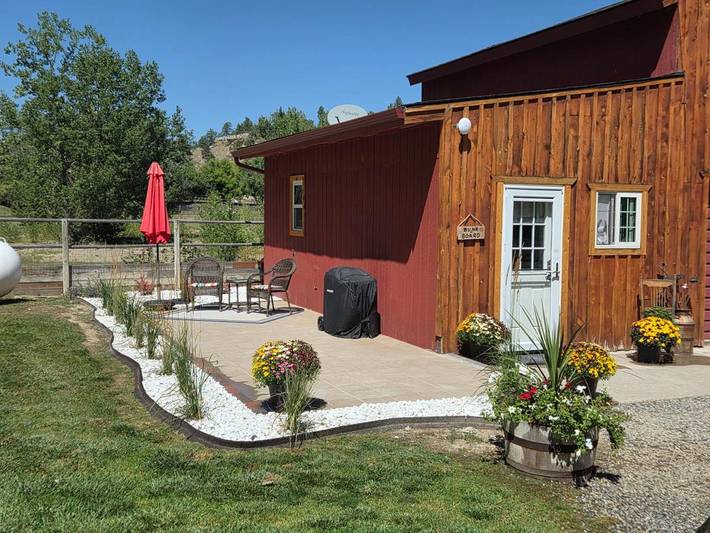 Privatzimmer für 2 Personen, mit Ausblick und Terrasse sowie Garten - 1