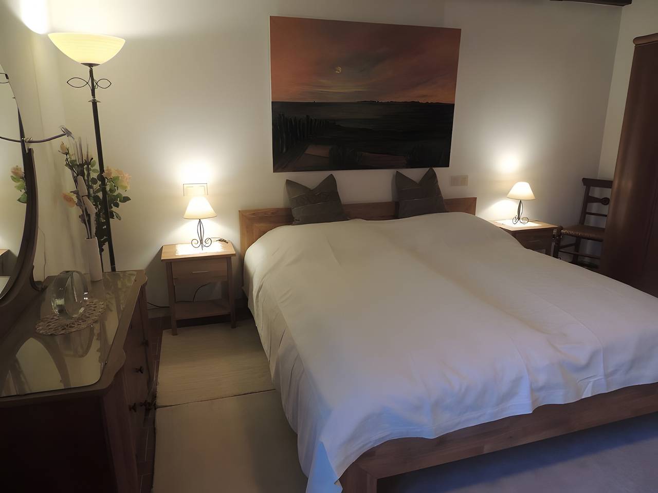 Ganze Wohnung, Apartment 'Scharhörn' mit gemeinsamer Terrasse, gemeinsamem Garten und Wlan in Döse, Cuxhaven