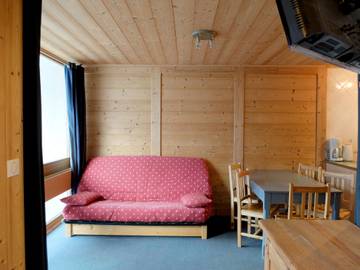 Chalet pour 5 personnes, avec terrasse, animaux acceptés à Tignes