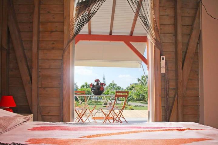 Location de vacances pour 4 personnes, avec jardin ainsi que vue et piscine dans Port-Louis (Guadeloupe) - 3