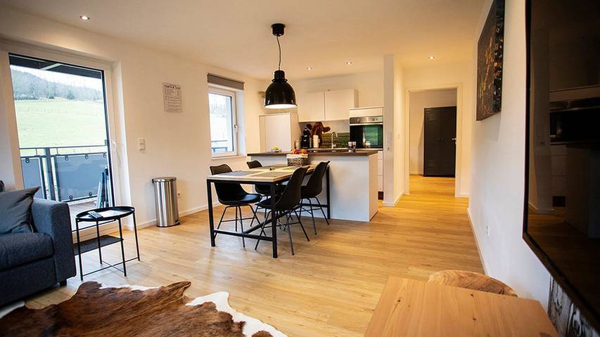 Ferienwohnung für 4 Personen, mit Sauna und Balkon, mit Haustier in Brilon