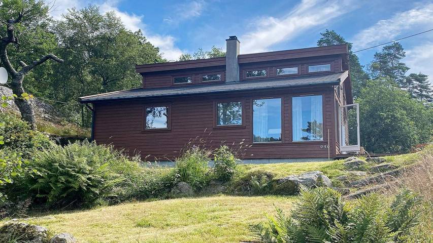 Ferienhaus für 8 Personen, mit Terrasse in Süd-Norwegen