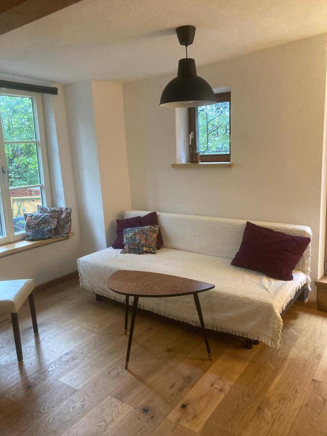 Ferienwohnung für 3 Personen, mit Terrasse und Garten sowie Ausblick in Peißenberg - 4