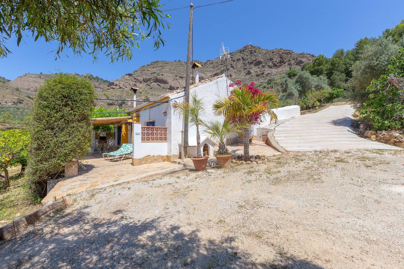 Ferienhaus Casa Altavista mit Pool, Wlan, Klimaanlage, Terrasse & Garten in Álora, Málaga Provinz