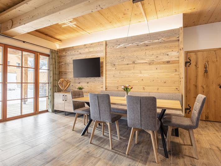 Ferienwohnung für 10 Personen, mit Terrasse und Sauna in Mariapfarr