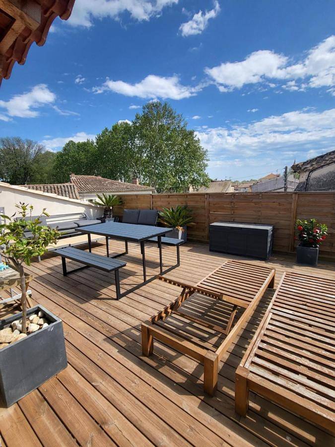 Location de vacances pour 6 personnes, avec terrasse et vue à Marsillargues - 3