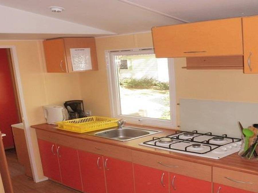 Camping le Moulin du Pont d'Alies - Mobilheim 4 personen - Mrt in Saint-Martin-Lys, Regionaler Naturpark Corbières-Fenouillèdes