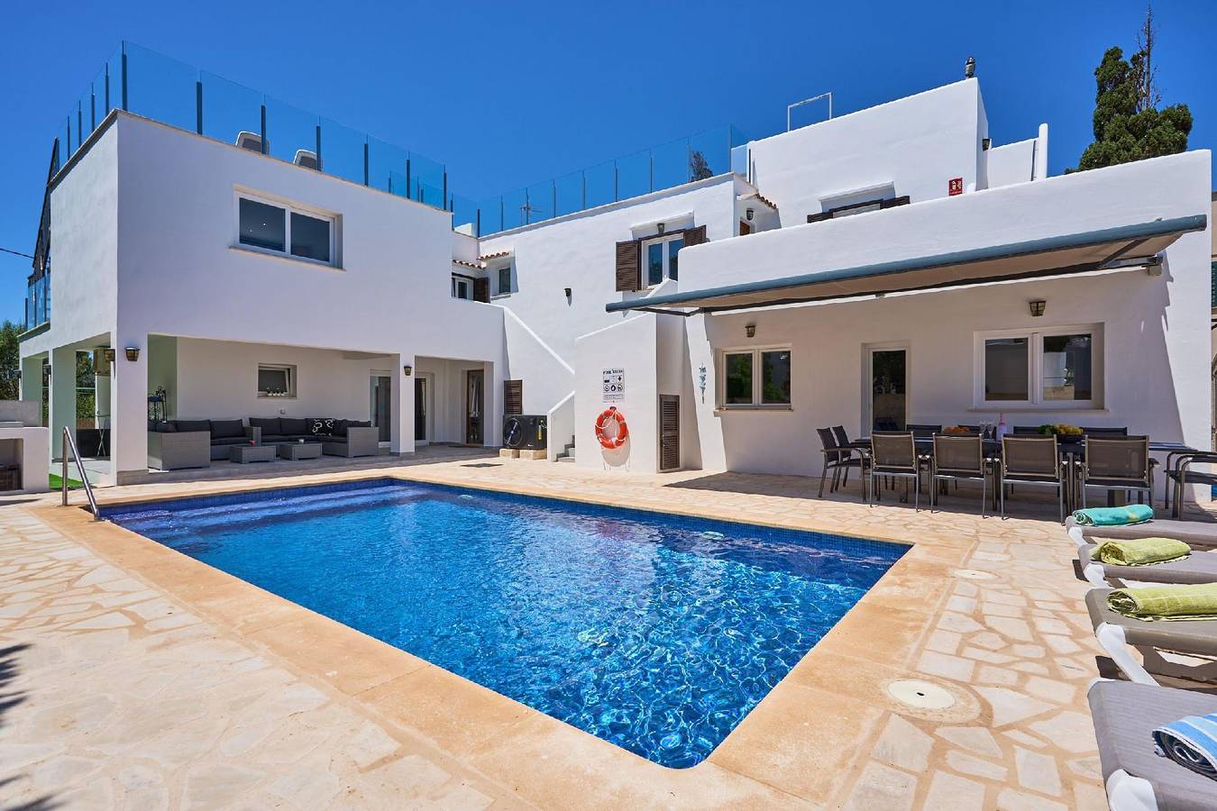 Dream holiday home for 12 people with private pool in Portopetro, Santanyí