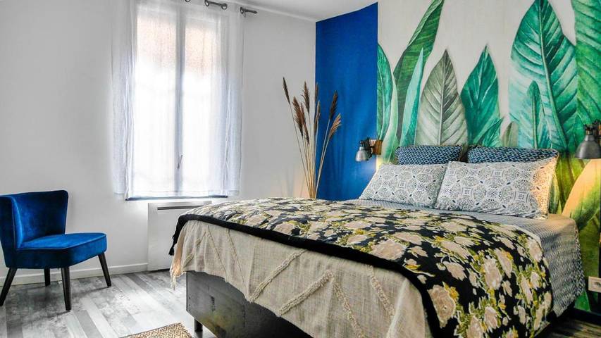 Gîte pour 4 personnes, avec Terrasse et Vue à Canohès