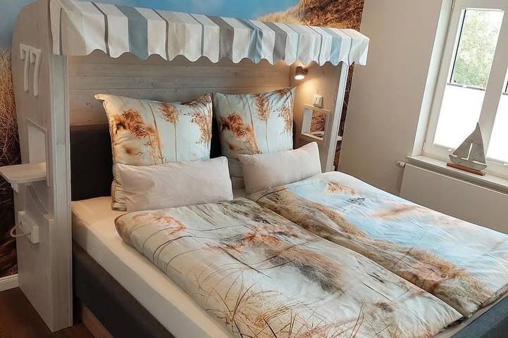Gîte pour 2 personnes, avec terrasse en Mer du Nord