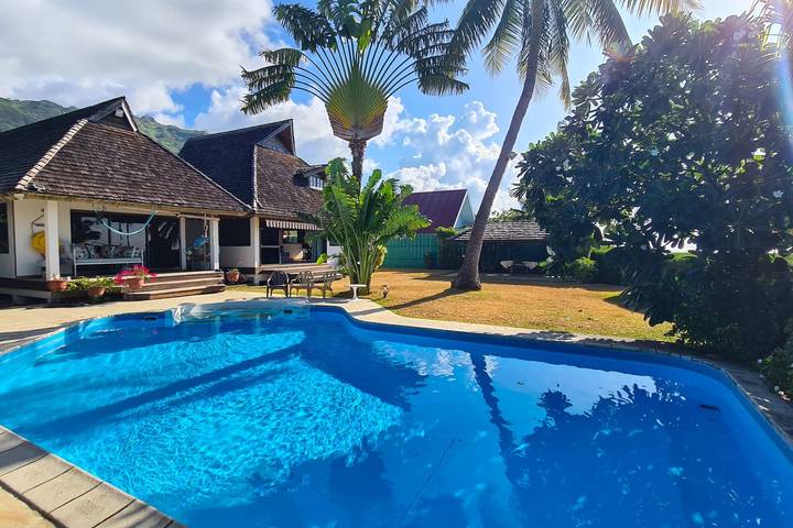 Villa Naki in maharepa in Mo'orea