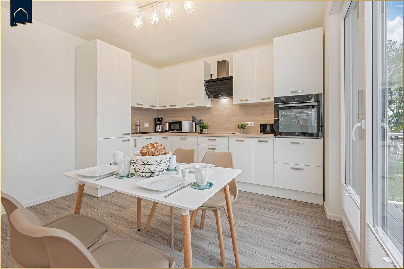 Appartement entier, Großzügige Ferienwohnung mit Sauna & Balkon – ruhig im Grünen gelegen in Zirchow, Usedom