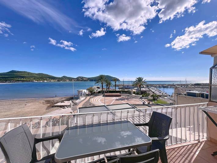 Appartement de vacances pour 4 personnes, avec Balcon à Saint-Cyr-sur-Mer