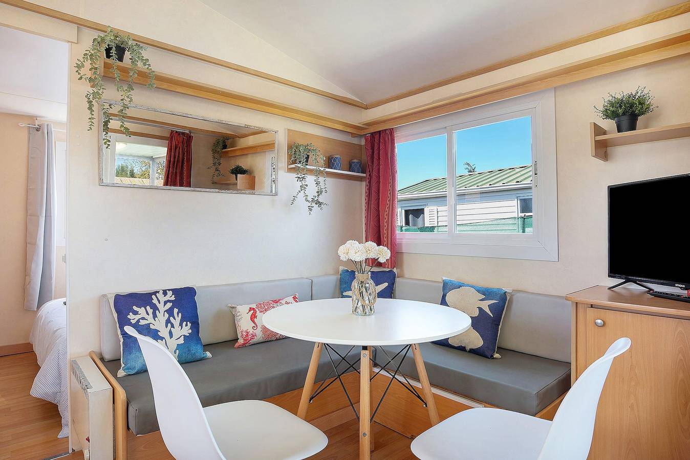 Casa móvil 'Natural Casita Palmar' con terraza privada, Wi-Fi y aire acondicionado in Playa El Palmar, Vejer de la Frontera