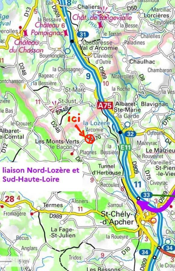 Location de vacances pour 4 personnes, avec jardin et vue, adapté aux familles dans Les Monts-Verts - 2
