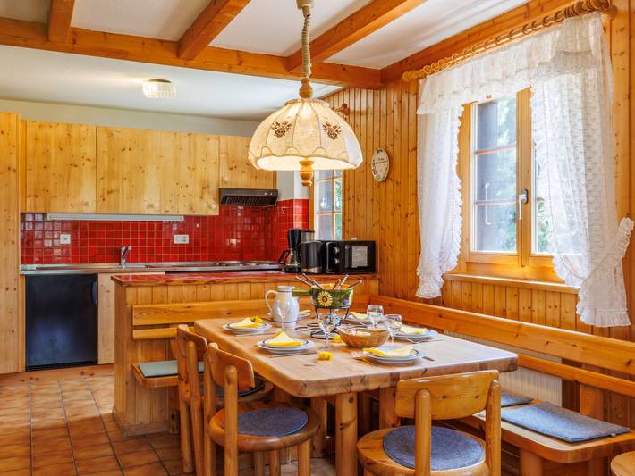 Location de vacances pour 6 personnes, avec terrasse ainsi que jardin et vue dans Ayer (Anniviers) - 4