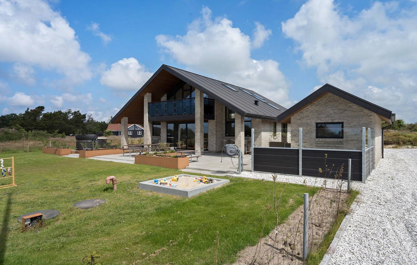 Ferienhaus für 8 Personen mit Sauna in Skjern, Ringkøbing Fjord