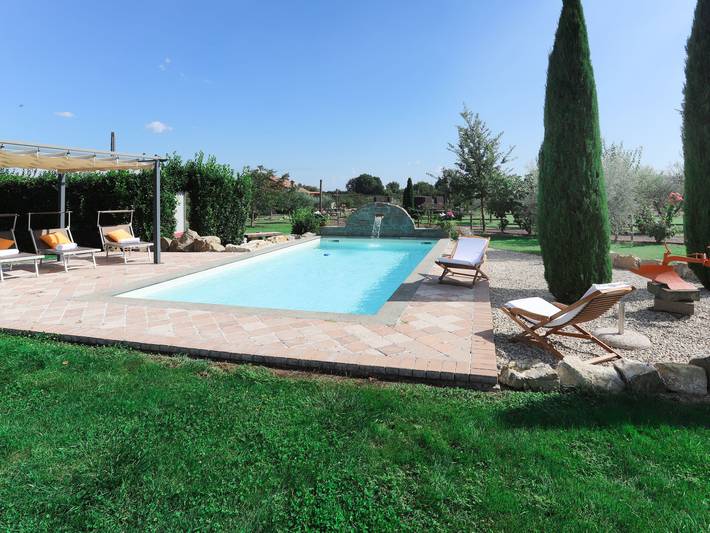 Ferienhaus für 5 Personen, mit Terrasse und Garten sowie Ausblick in Latium - 4