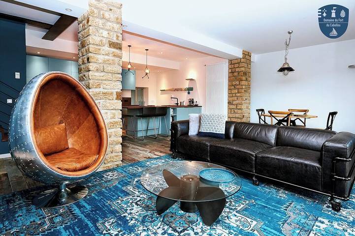 Location de vacances pour 4 personnes, avec jardin et terrasse dans Le Cabellou