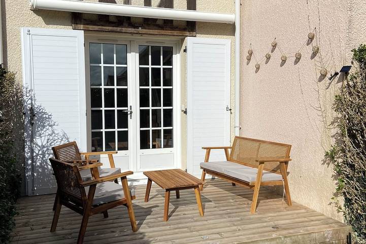 Maison de vacances pour 4 personnes, avec jardin et terrasse