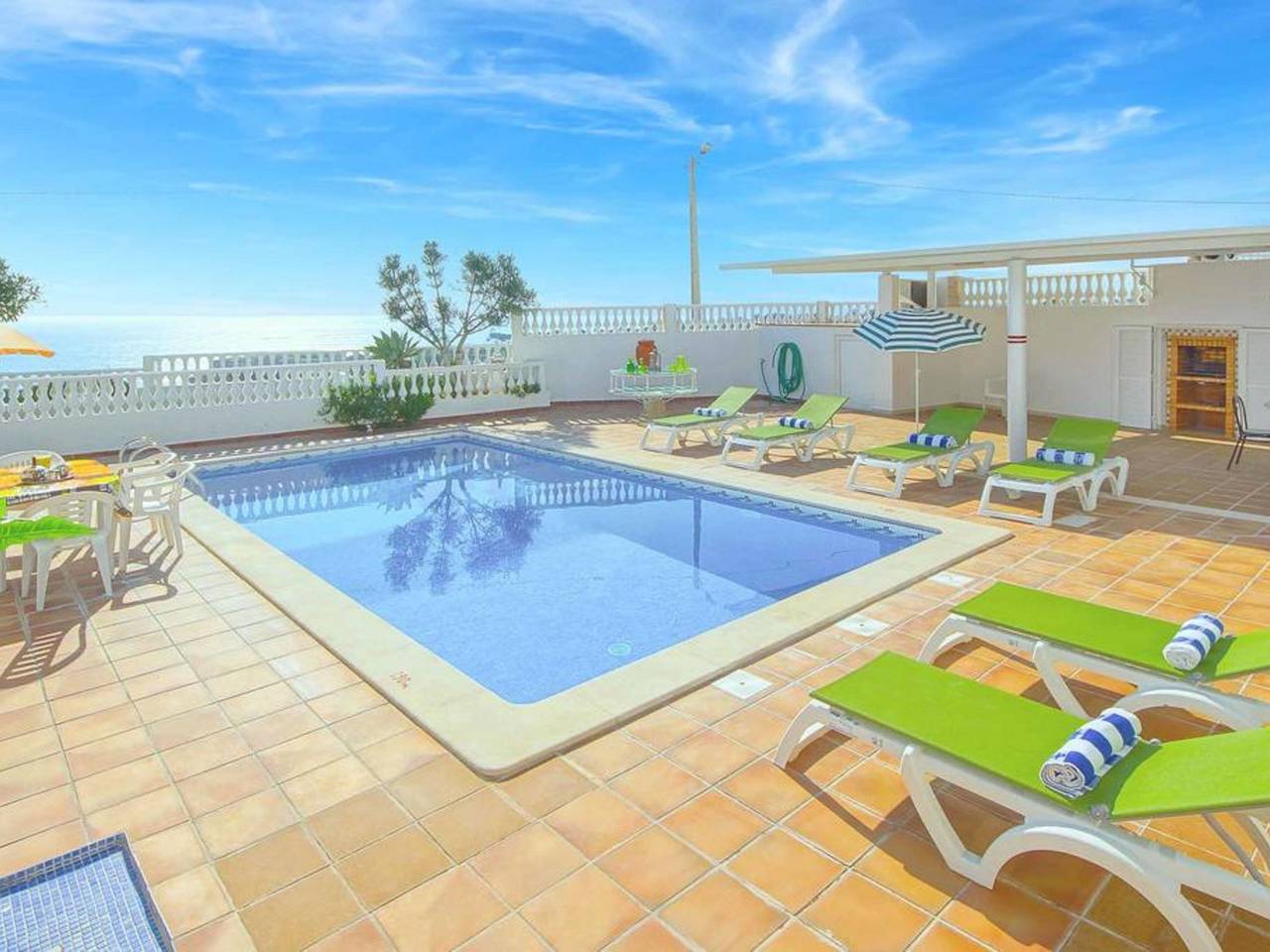 Chalet "Villa Brigida" mit privatem Pool in Albufeira, Distrito de Faro