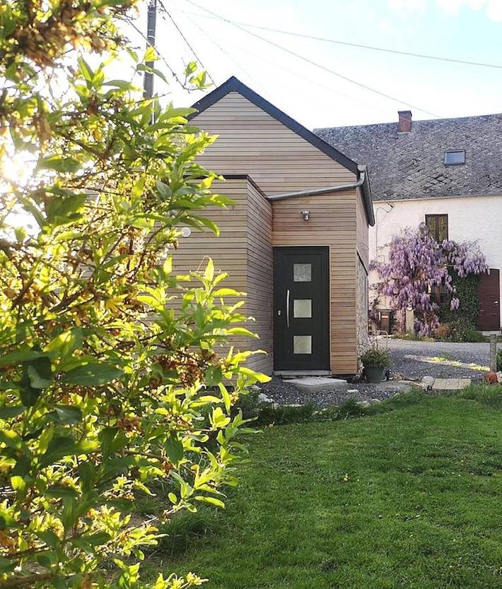 Maison de vacances pour 3 personnes, avec terrasse et jardin